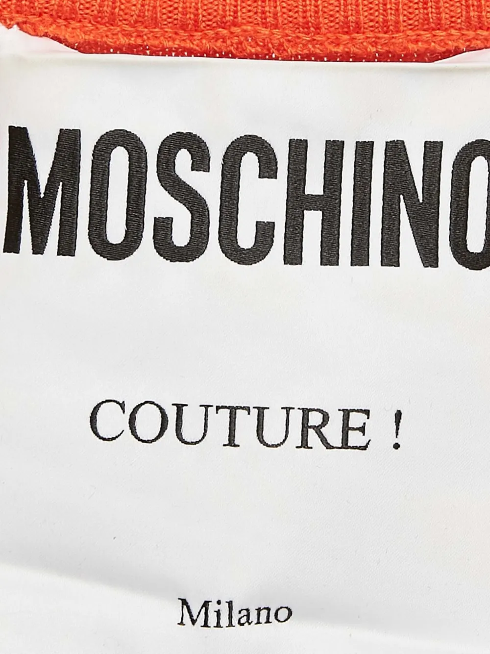 Pre-owned Moschino X Looney Tunes Sweater In Orange