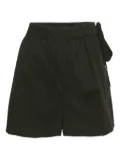 Red Valentino Vintage tie-waist shorts - Black