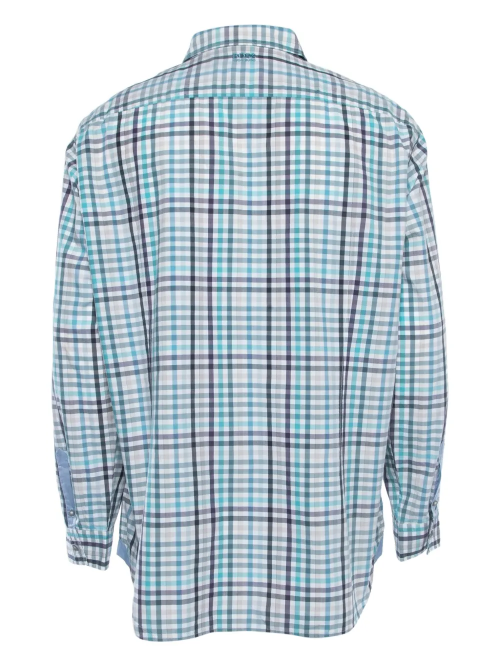 BOSS checked cotton shirt | Image 2