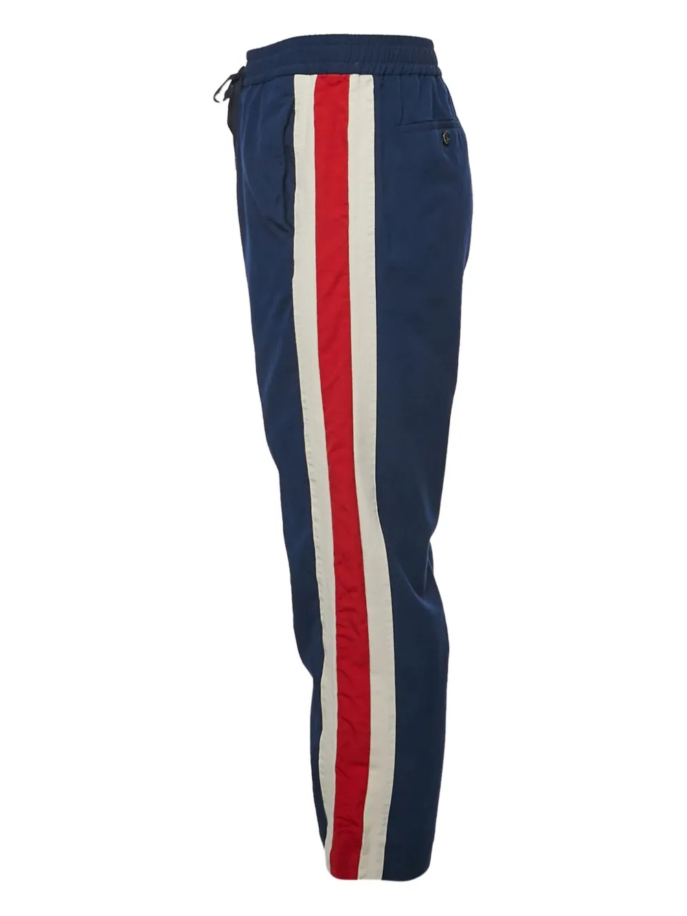 Pre-owned Gucci Wool Track Pants In Blue