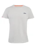 Supreme logo-label T-shirt - Grey