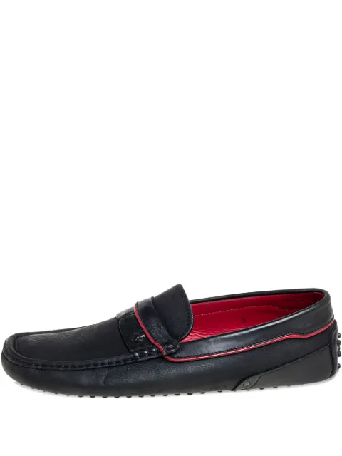 Tod's Vintage x Ferrari Gommino leather loafers