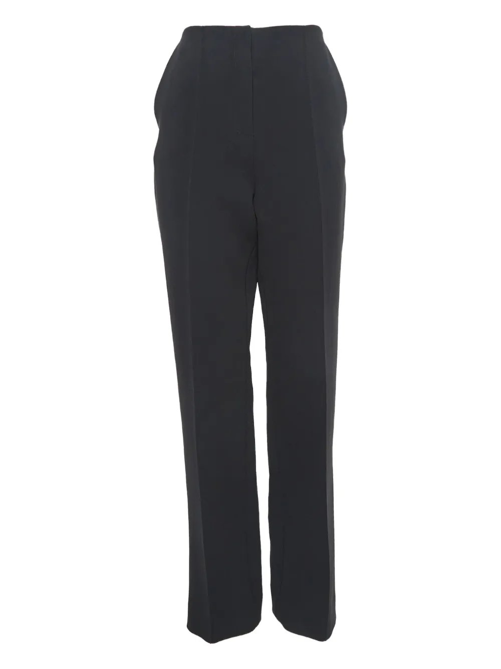 Diane Von Furstenberg Vintage high-waist straight-leg trousers | Black | Image 1