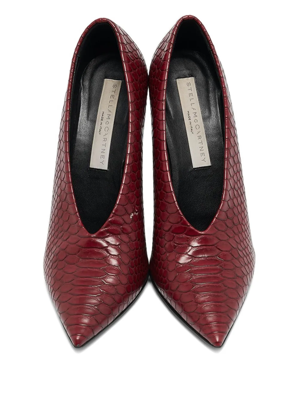 STELLA MCCARTNEY Pre-owned Leather Heeled Pumps In Red