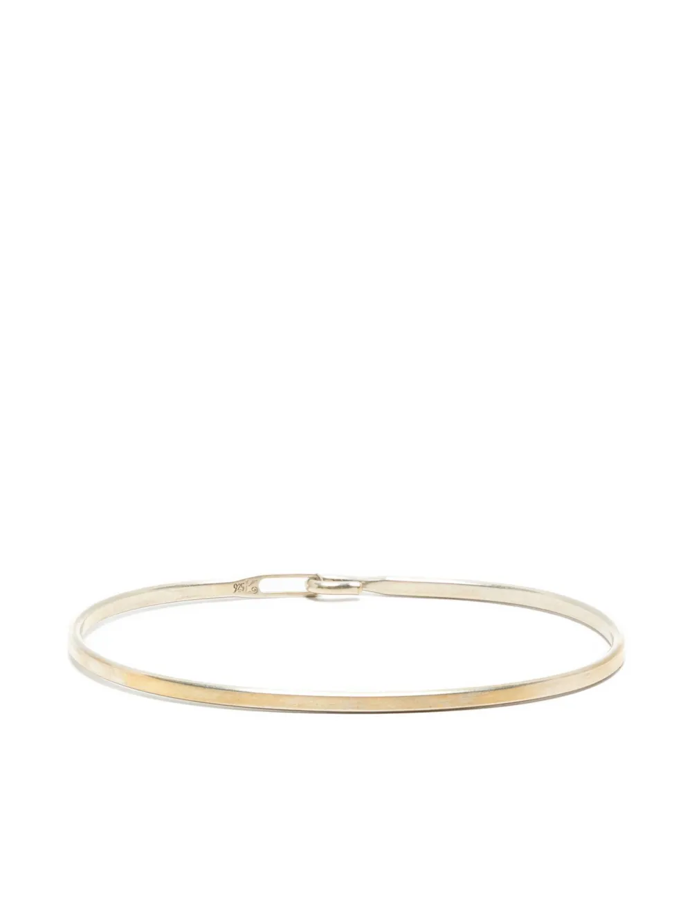 WERKSTATT:MÜNCHEN hook bangle | Silver | Image 1