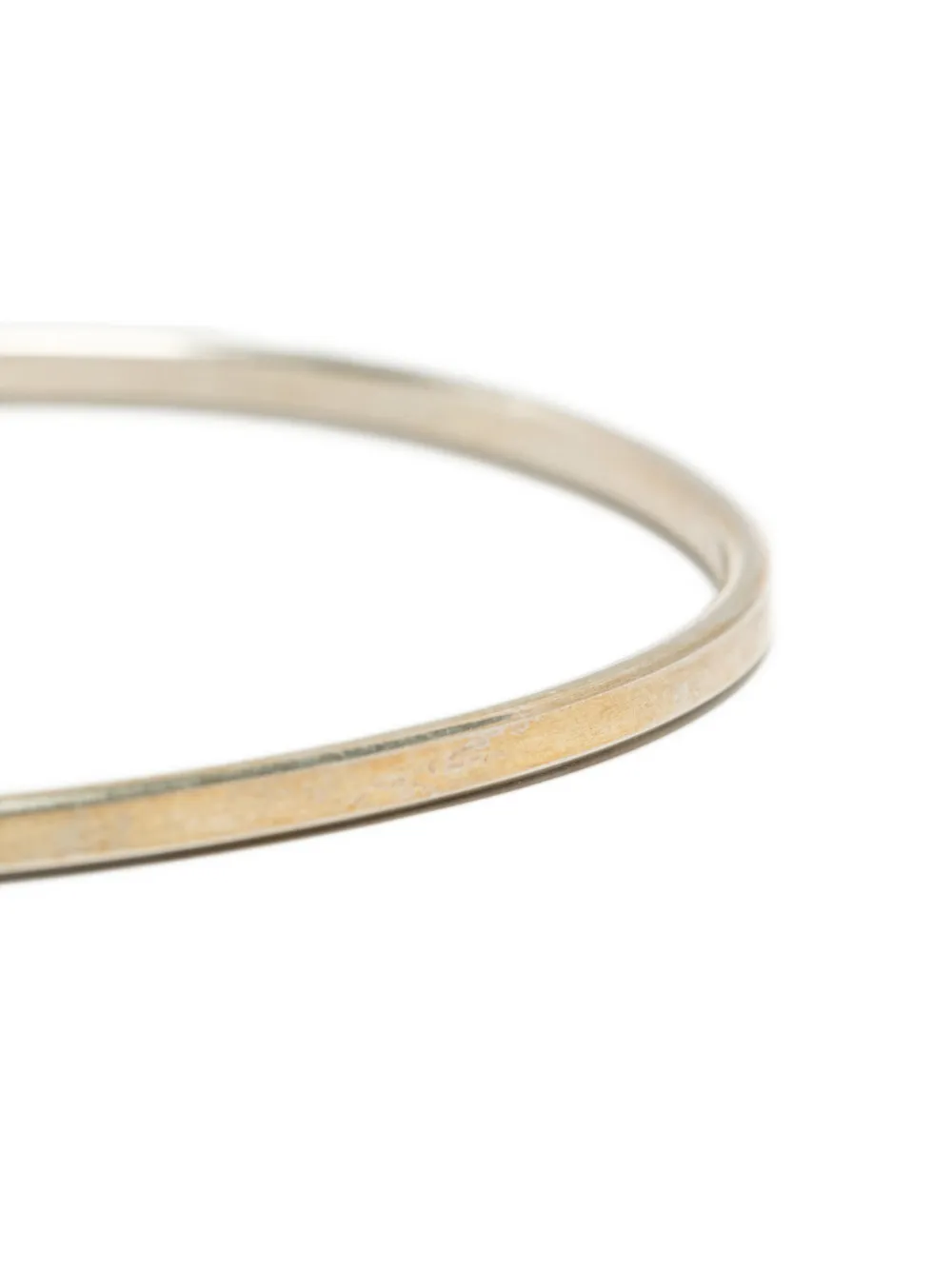 WERKSTATT:MÜNCHEN Hook Bangle | Silver | FARFETCH JO