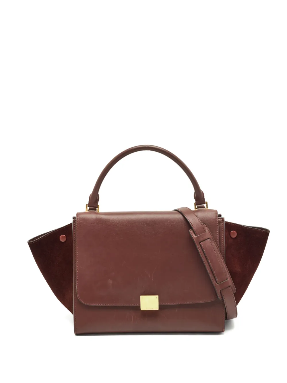 Celine Pre-Owned medium Trapeze bag | Red | Image 1