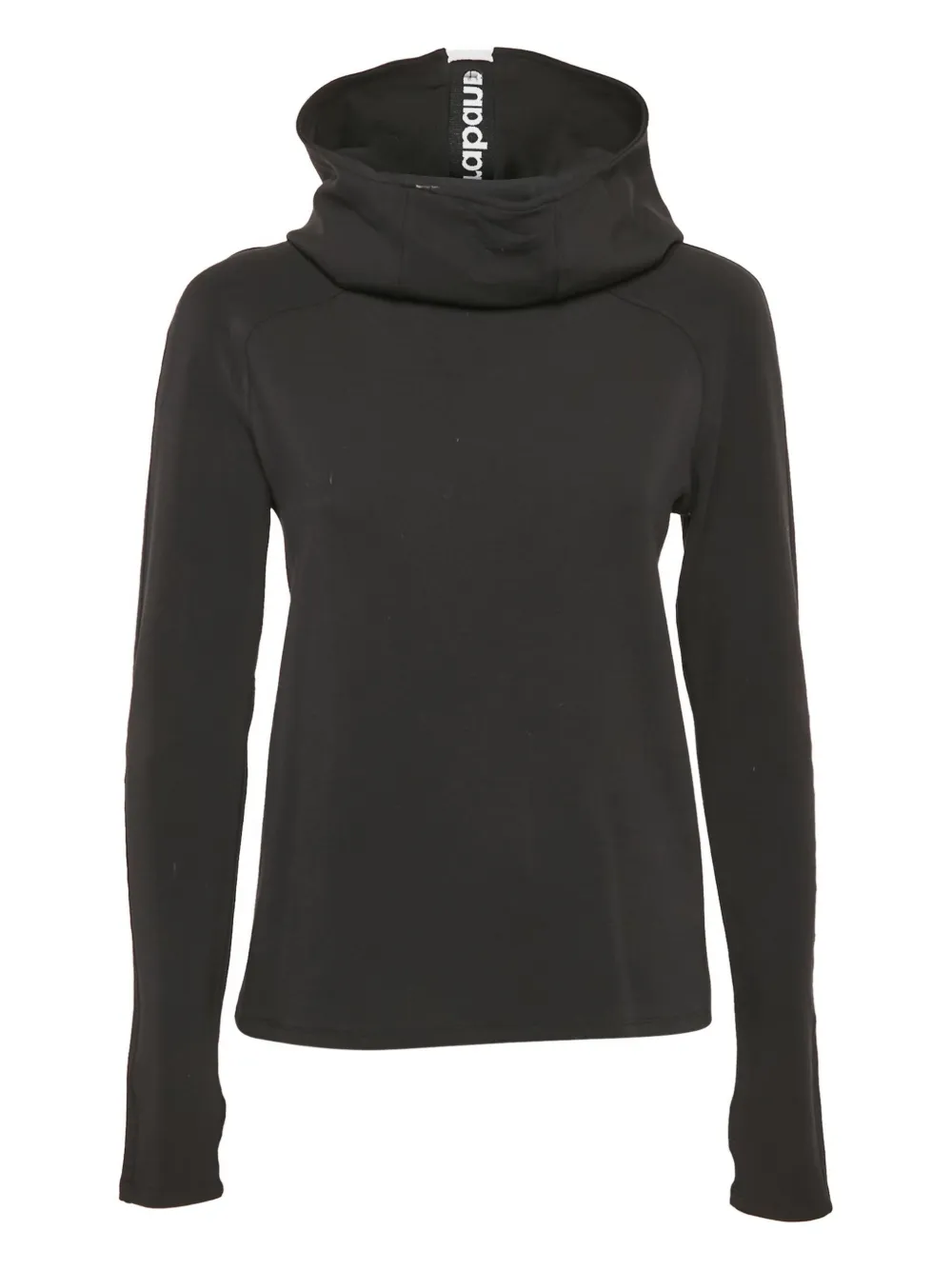 Paco Rabanne Pre-Owned logo-tape hoodie | Black | Image 1