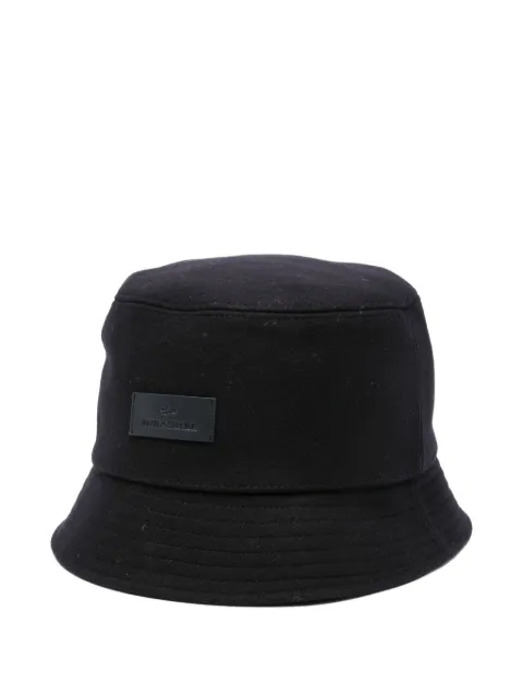Paul & Shark logo-plaque bucket hat