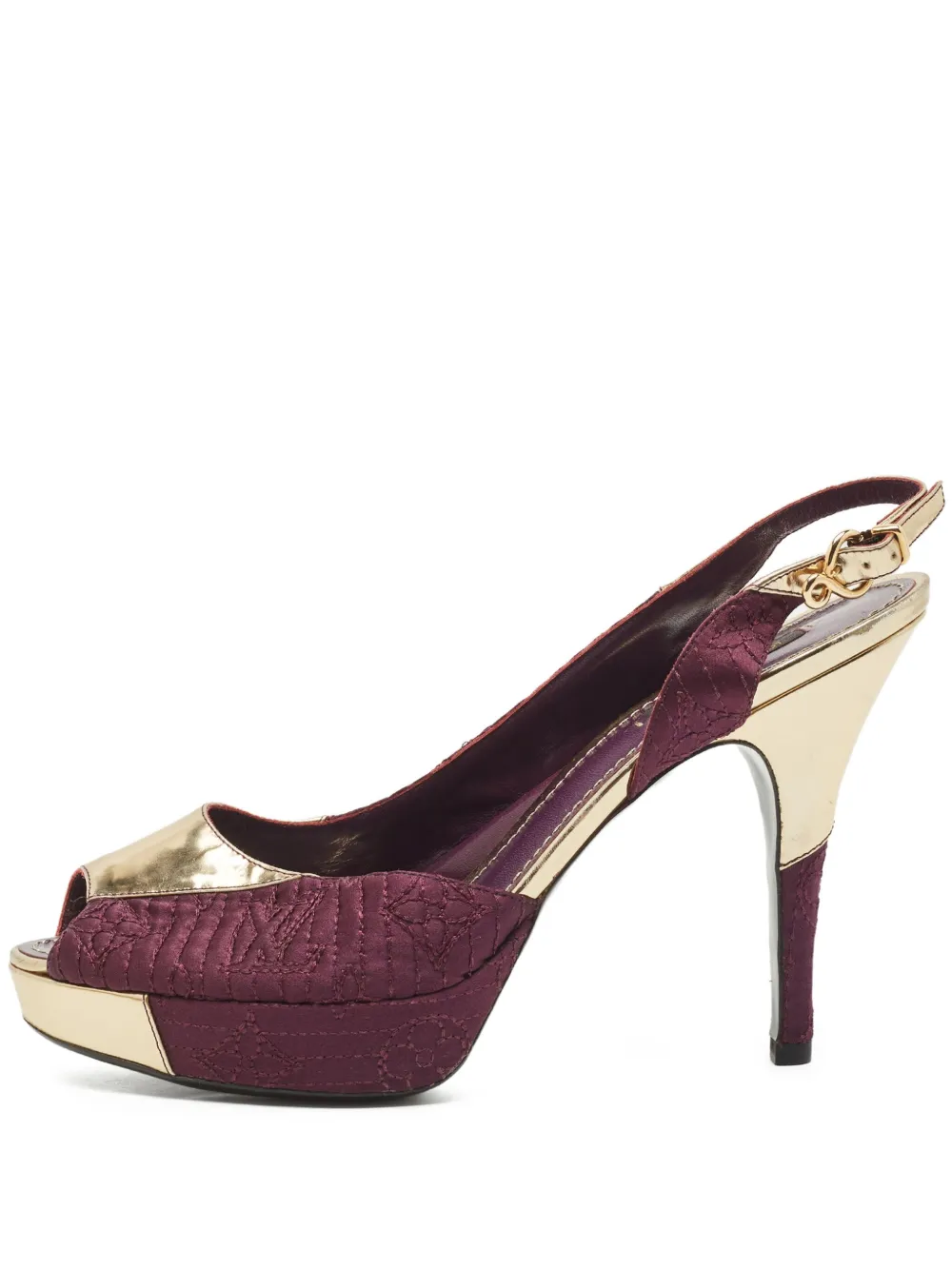 Louis Vuitton Pre-Owned Slingback-Pumps 110mm - Violett