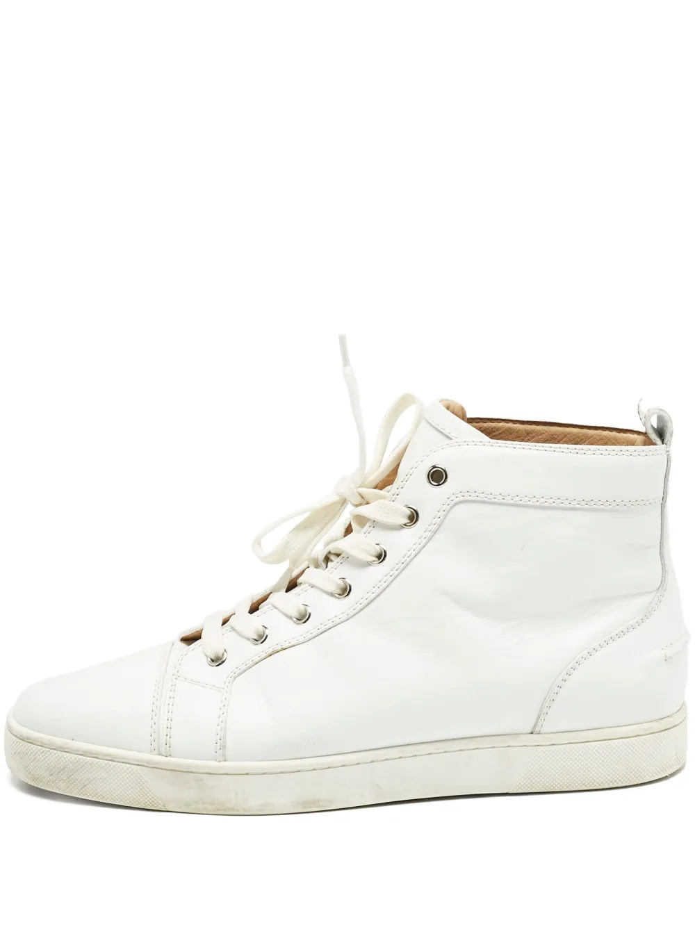 Christian Louboutin Pre-Owned Louis high-top sneakers | White | Image 1