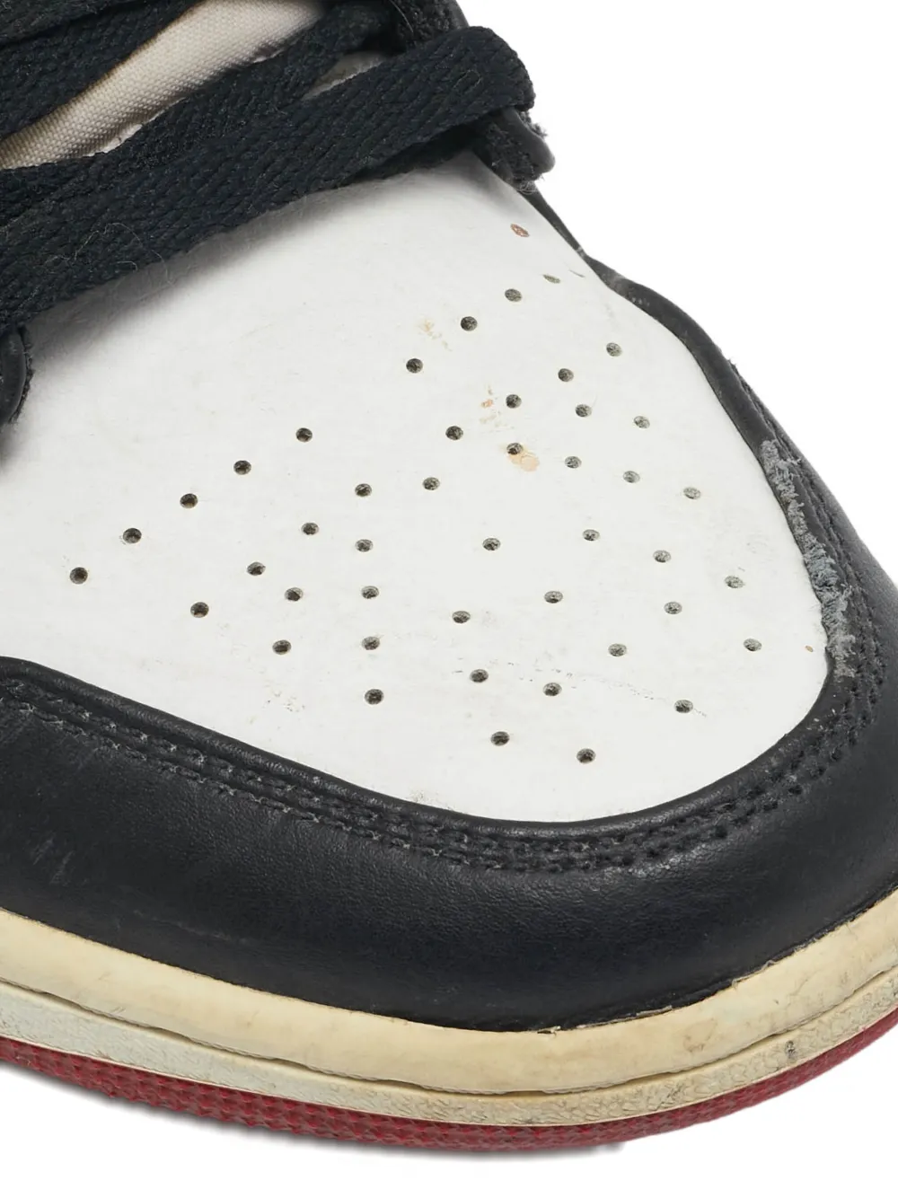 Pre-owned Jordan Air  1 High-top Sneakers In Black