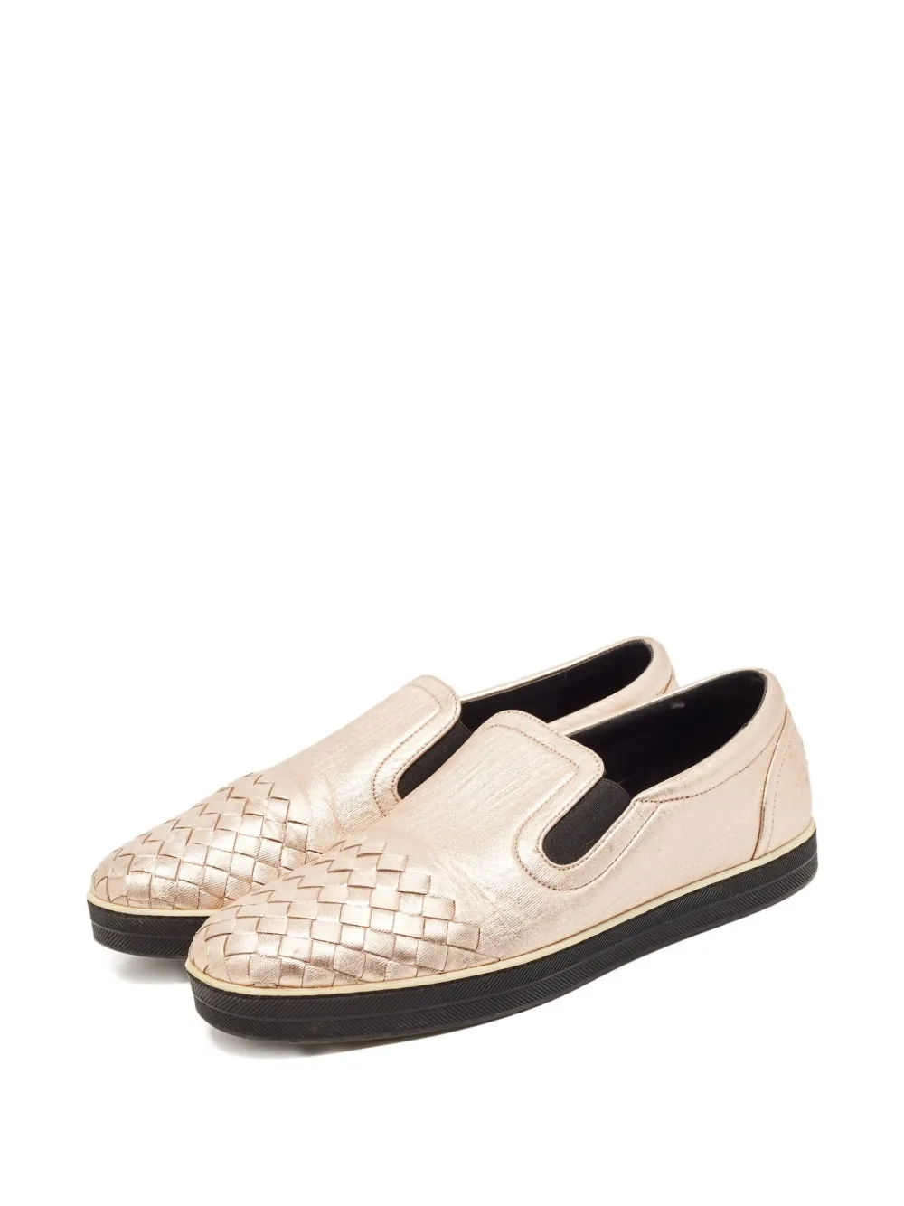 Bottega Veneta Pre-Owned 1135204 Metallic - Roze