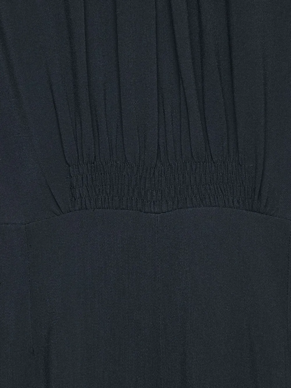 Pre-owned Stella Mccartney Pleated-details Jumpsuit In Black