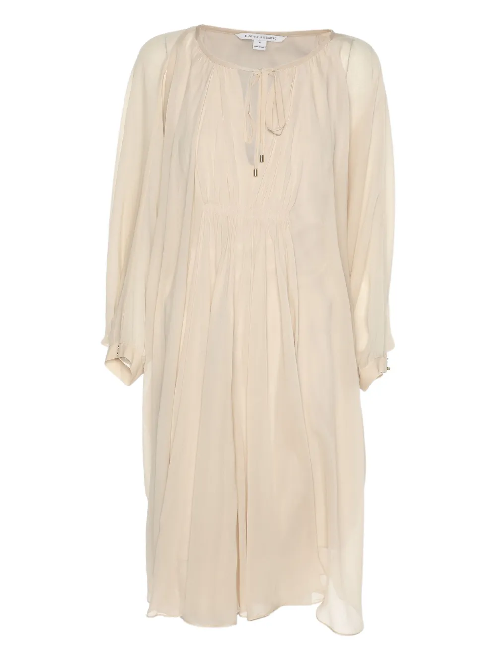 Diane Von Furstenberg Vintage 2024 Fleurette dress | Neutrals | Image 1