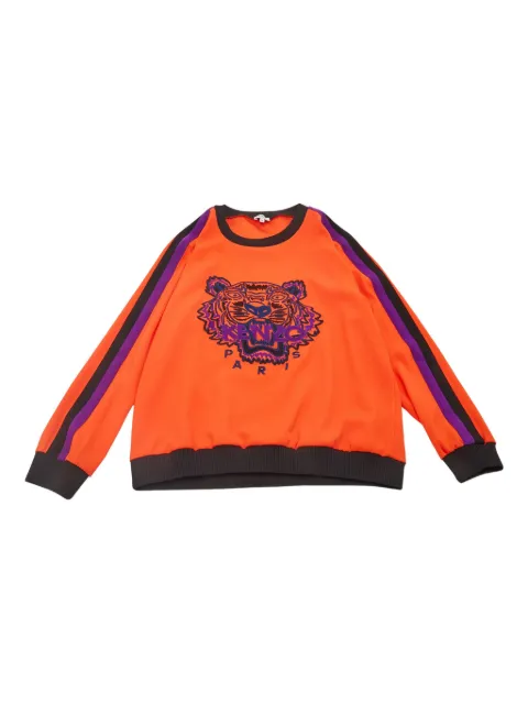 Kenzo Pre-Owned tiger-embroidered sweatshirt