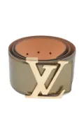 Louis Vuitton Pre-Owned logo-buckle belt - Green