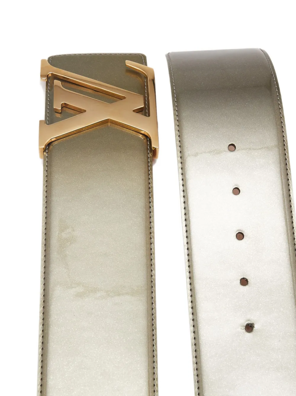 Louis Vuitton Pre-Owned logo-buckle belt | Image 2