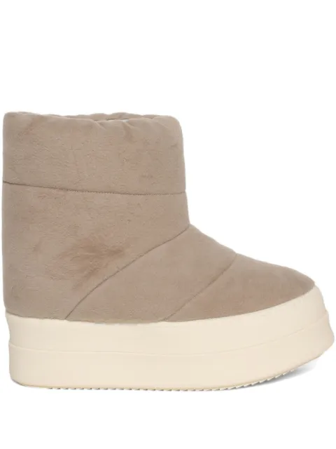 Rick Owens DRKSHDW padded mega bumper low boots