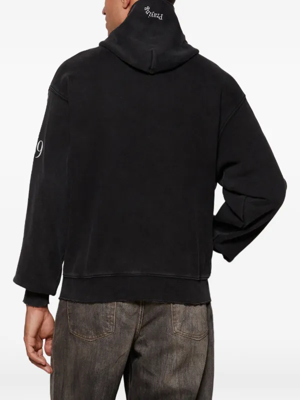 Praying Destroyed Financial Crisis Destroyed Hoodie | Black