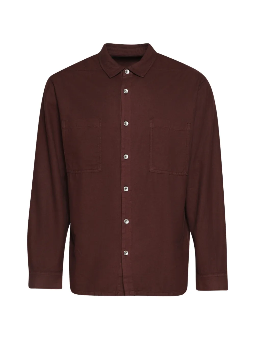 Rick Owens DRKSHDW Jumbo patch-pocket shirt - Marrone