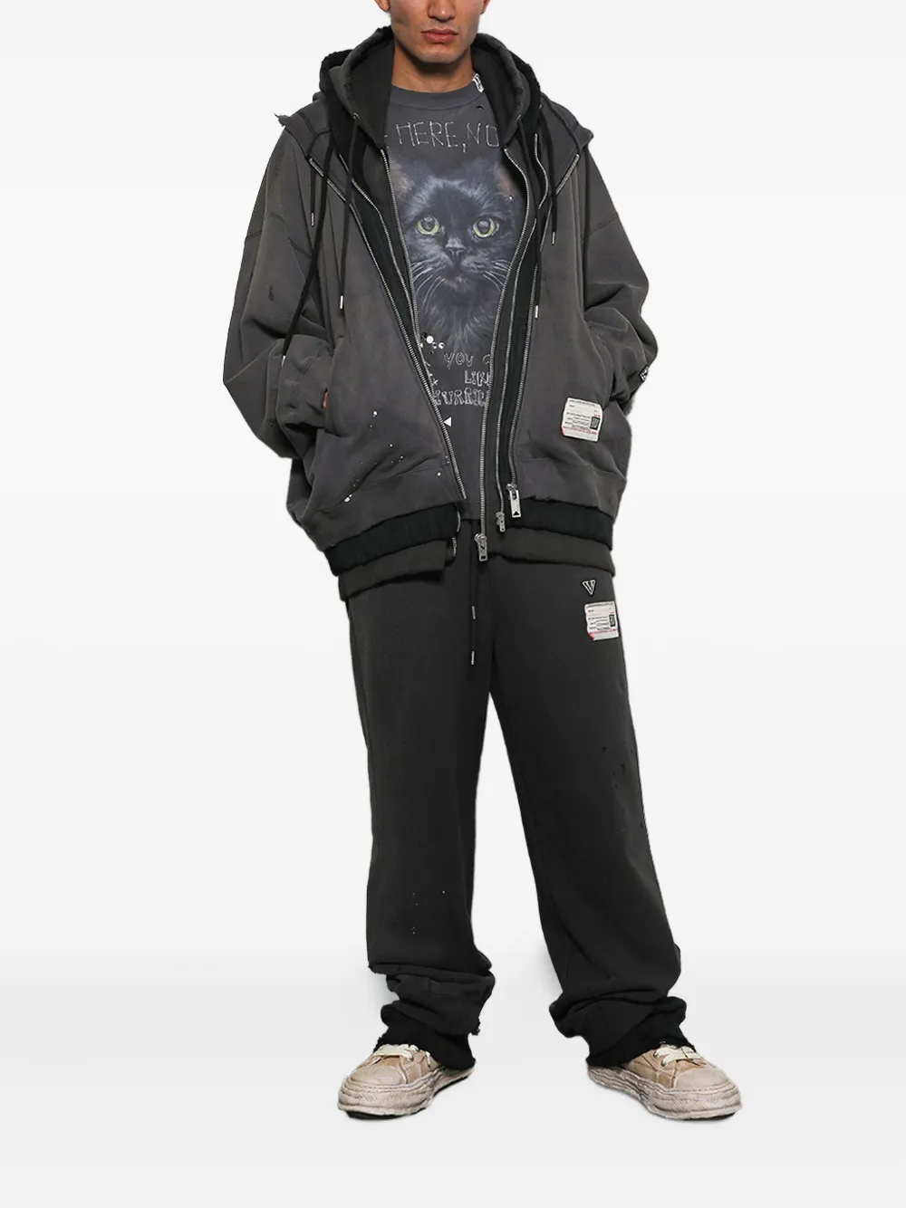 Maison MIHARA YASUHIRO triple-layered hoodie | Hoodies | Image 2