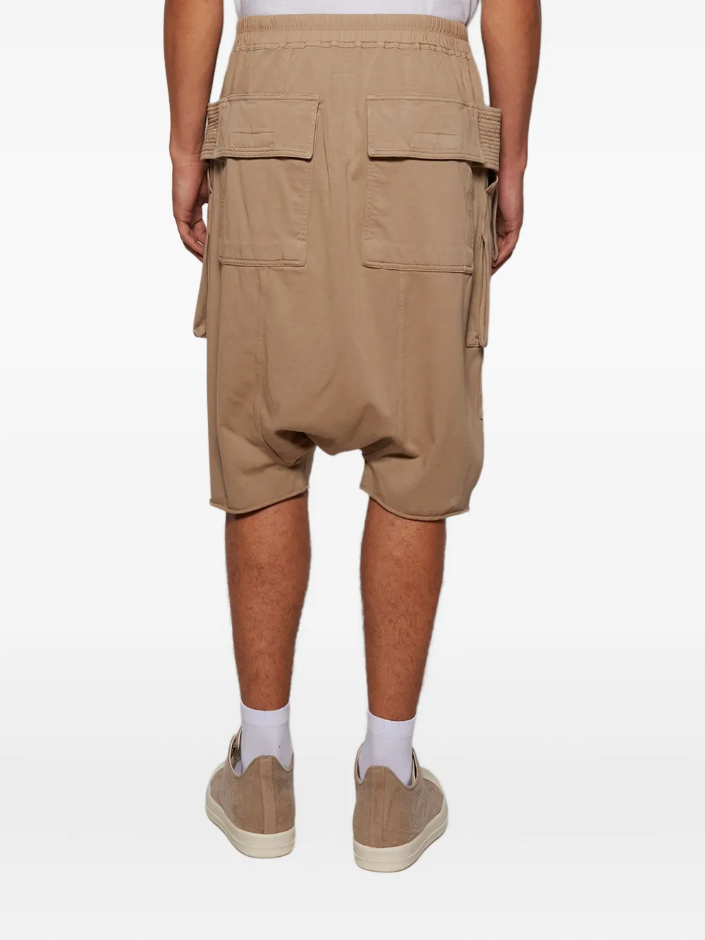 Rick Owens Drkshdw Cargo-pocket Shorts In Brown
