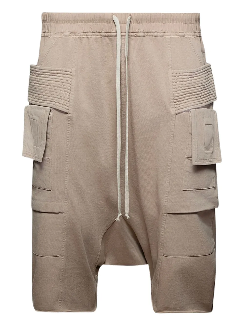 Rick Owens Drkshdw Cargo-pocket Shorts In Brown