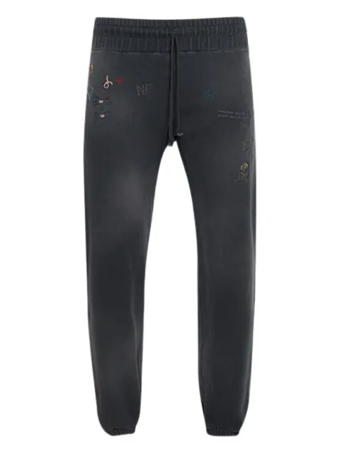 Nick Fouquet pants con detalle bordado