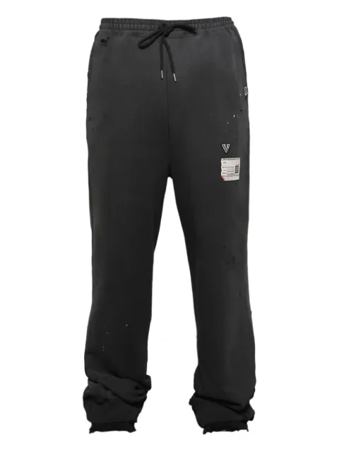 Maison MIHARA YASUHIRO pants con efecto envejecido