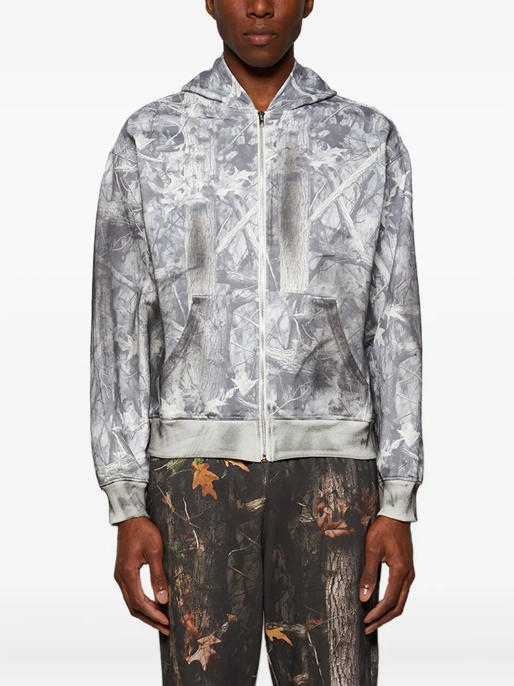 Praying Realtree Camouflage Zip-up Hoodie In Gold