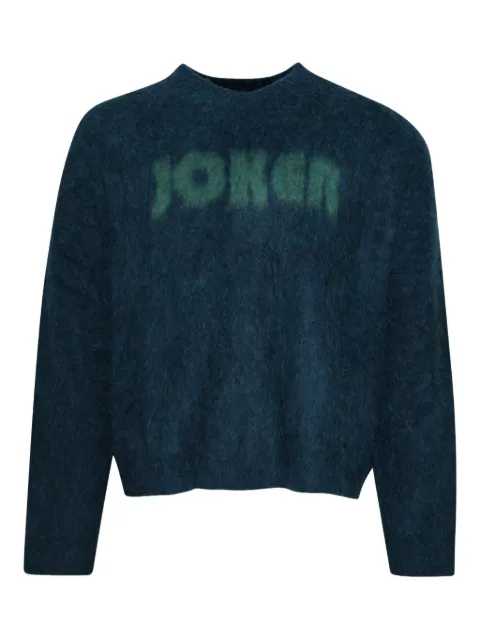 Martine Rose letter-detail sweater