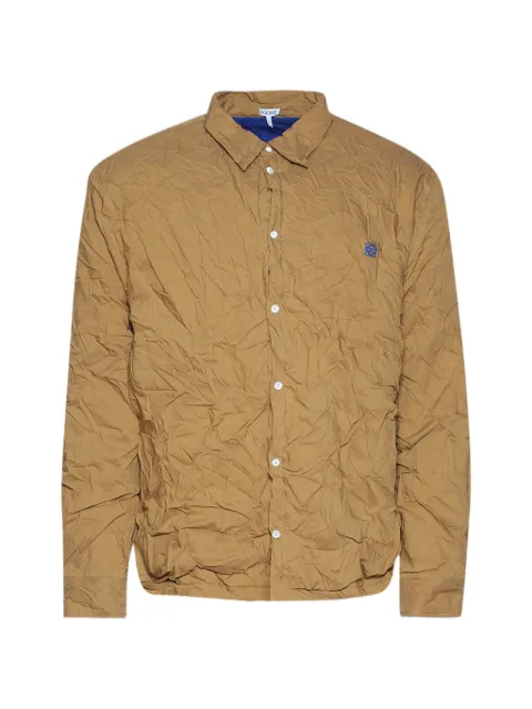 LOEWE crumpled hybrid shirt