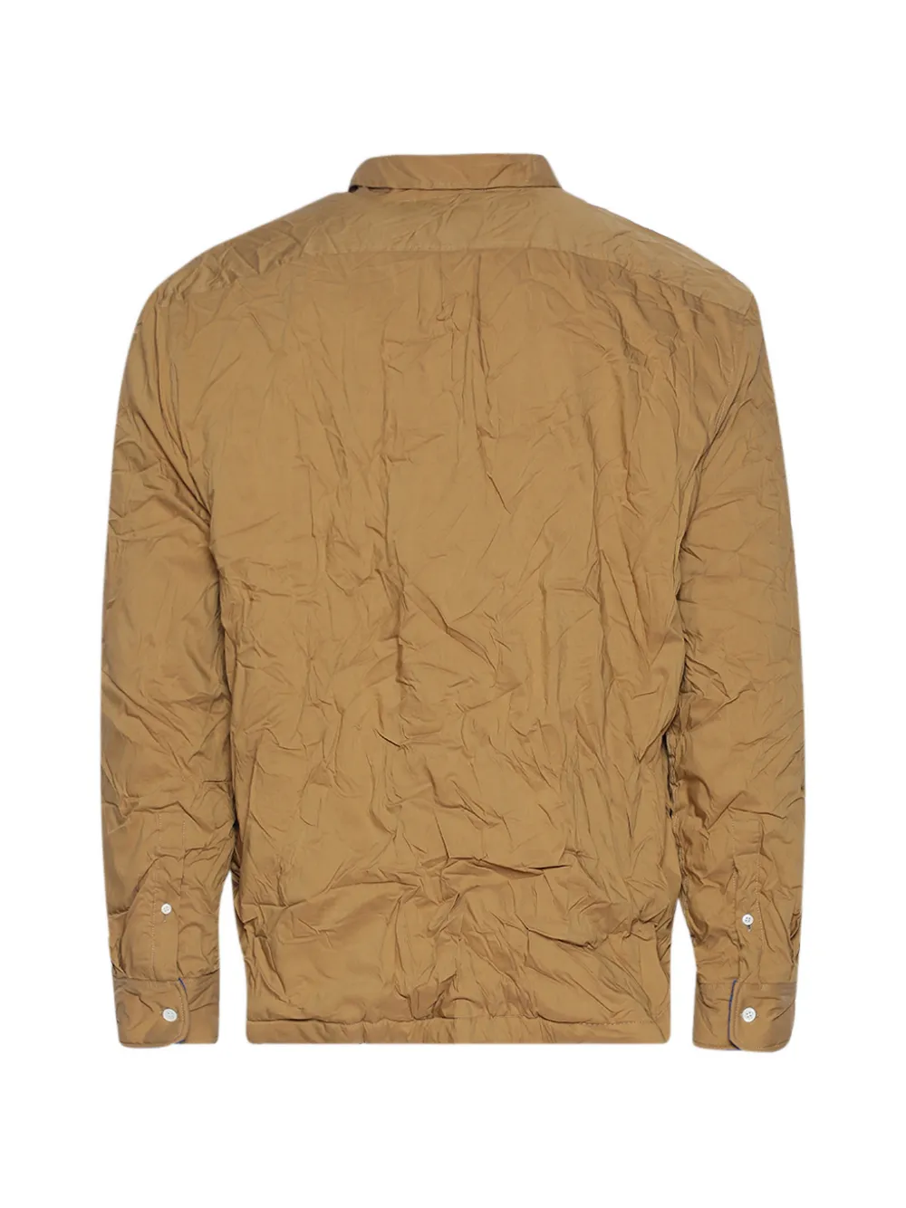 LOEWE crumpled hybrid shirt - Bruin