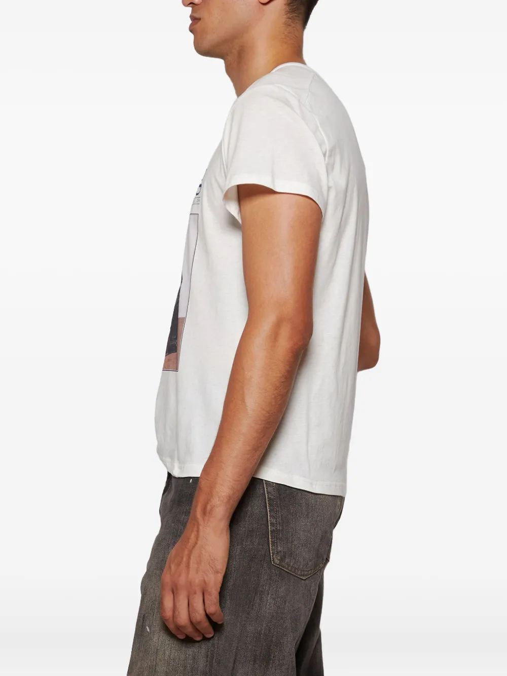 Praying Organ T-shirt In White