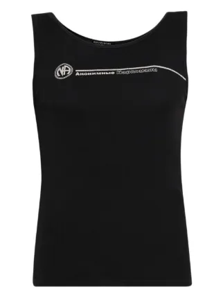 ENFANTS RICHES DÉPRIMÉS タンクトップ Enfants Riches Déprimés Russian Na Graphic Tank Top | Black | FARFETCH