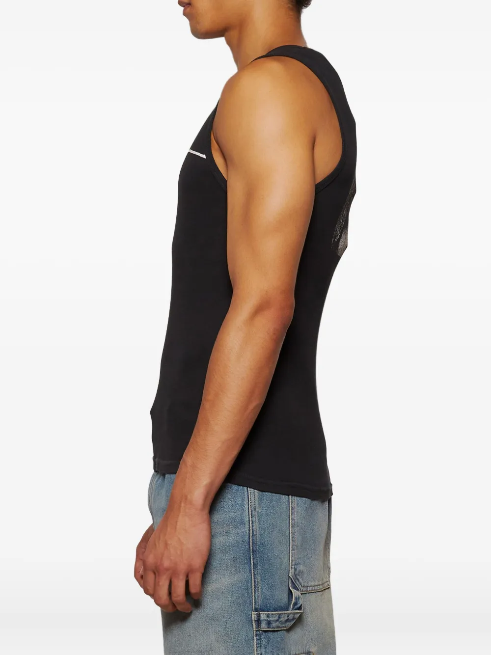 Enfants Riches Déprimés Russian Na tanktop met grafische print Zwart