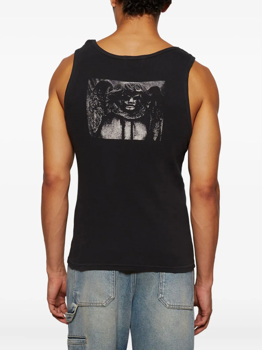 Enfants Riches Déprimés Russian Na tanktop met grafische print Zwart