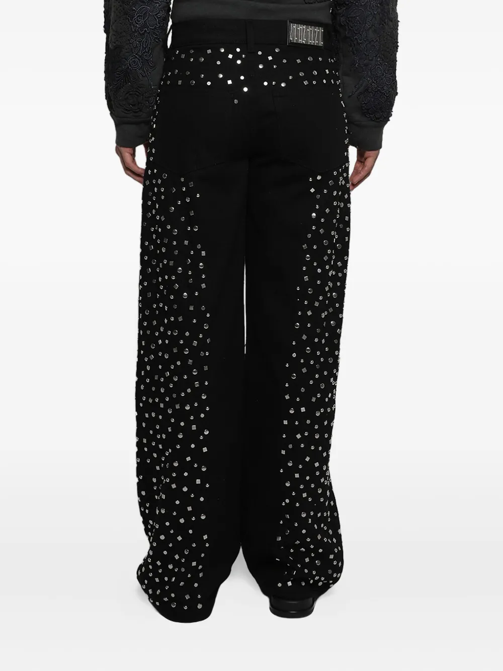 EARTHLING VIP Sparked jeans Zwart