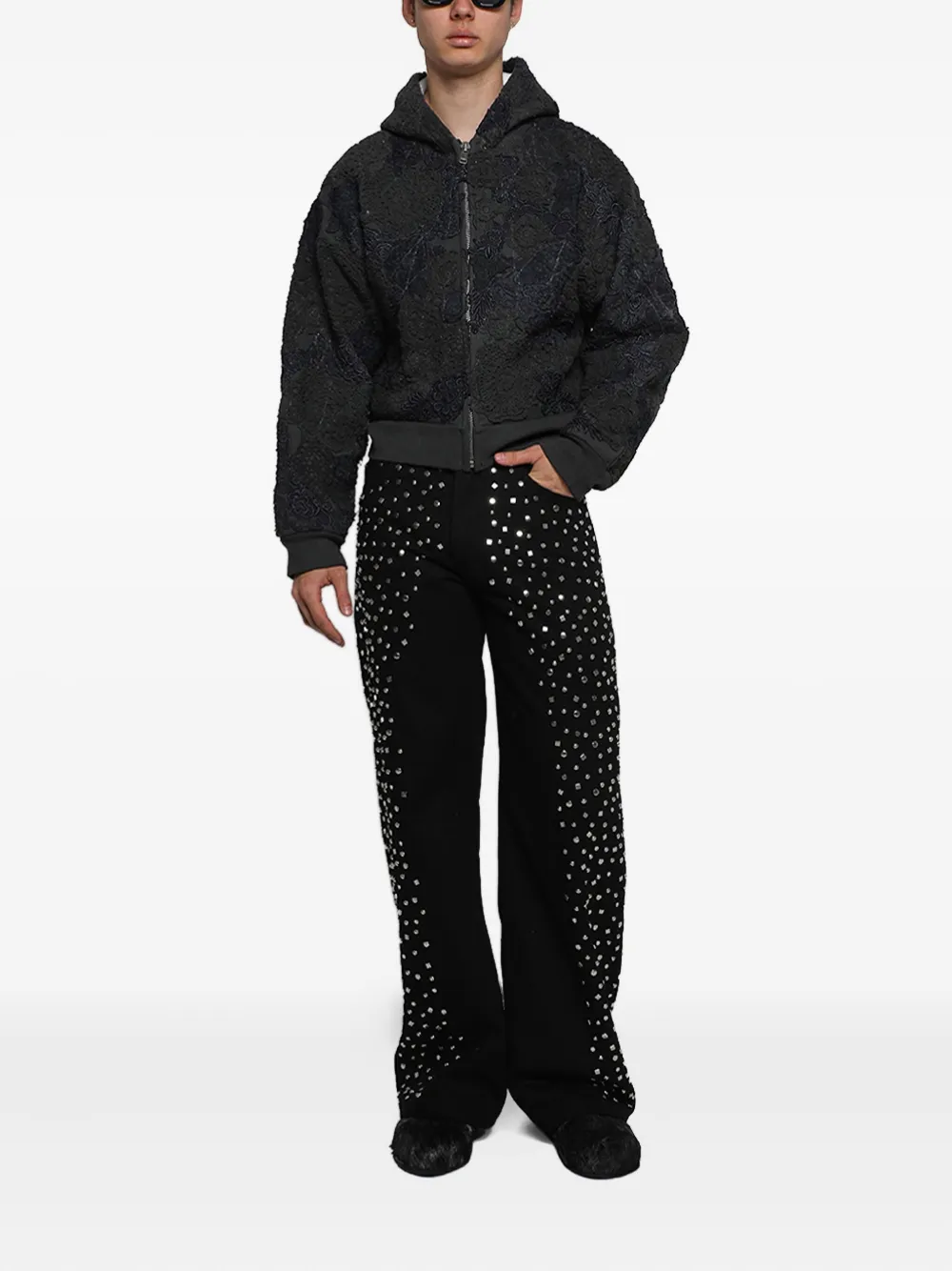 EARTHLING VIP Sparked jeans - Zwart