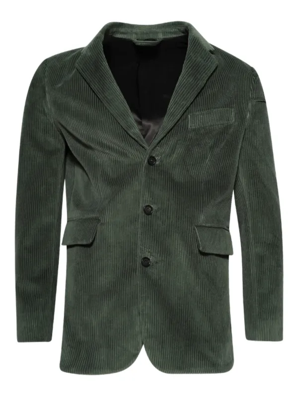Bode Corduroy-effect Blazer in Green