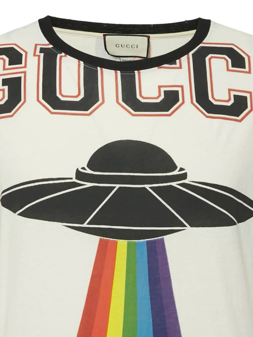 Gucci Pre-Owned UFO Rainbow T-shirt | Image 2