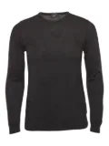 BOSS paisley-pattern sweater - Black
