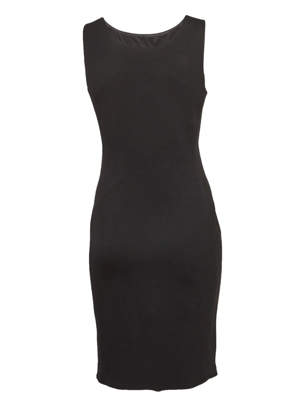 Diane Von Furstenberg Vintage Mouwloze midi-jurk - Zwart