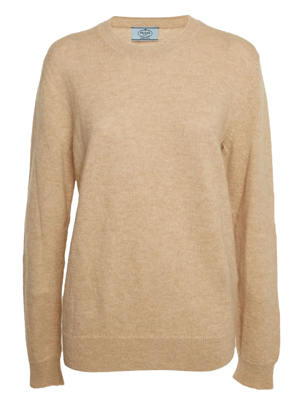Prada Pre-Owned crew-neck sweater | Neutrals | Image 1