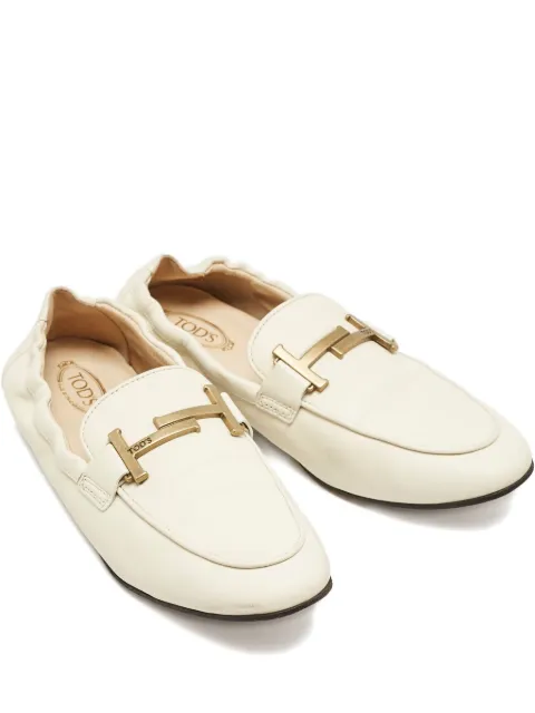 Tod's Vintage Double T leather loafers