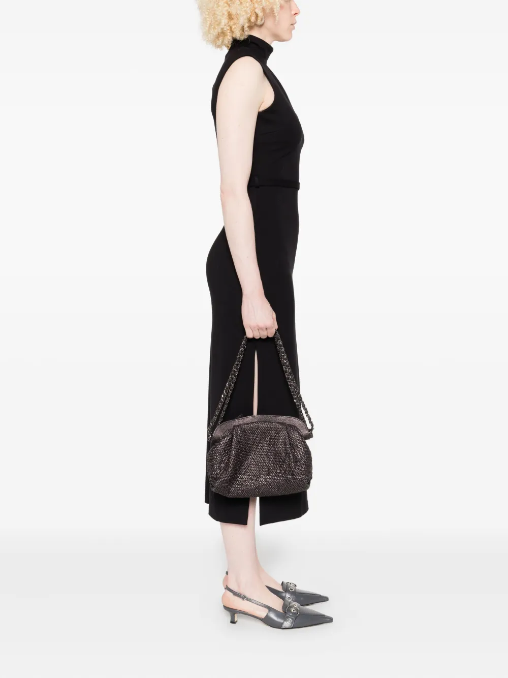 Reptile's House perforated leather chain bag | Image 2