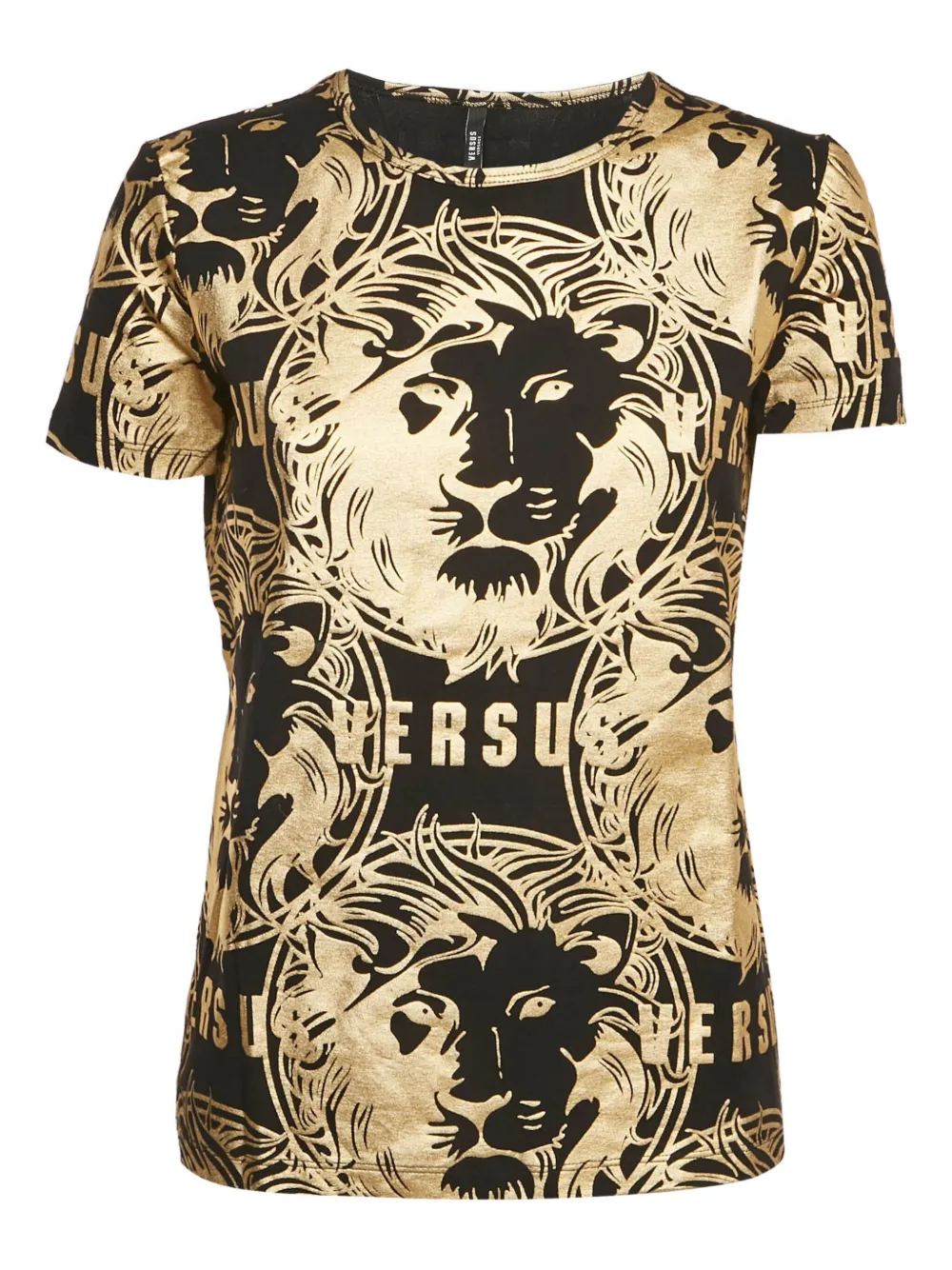 Versus Pre-Owned lion-head T-shirt | Black | Image 1