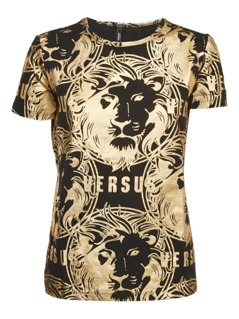 Versus Pre-Owned lion-head T-shirt