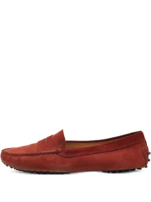 Tod's Vintage 2024 レザーローファーシューズ | グリーン | FARFETCH JP